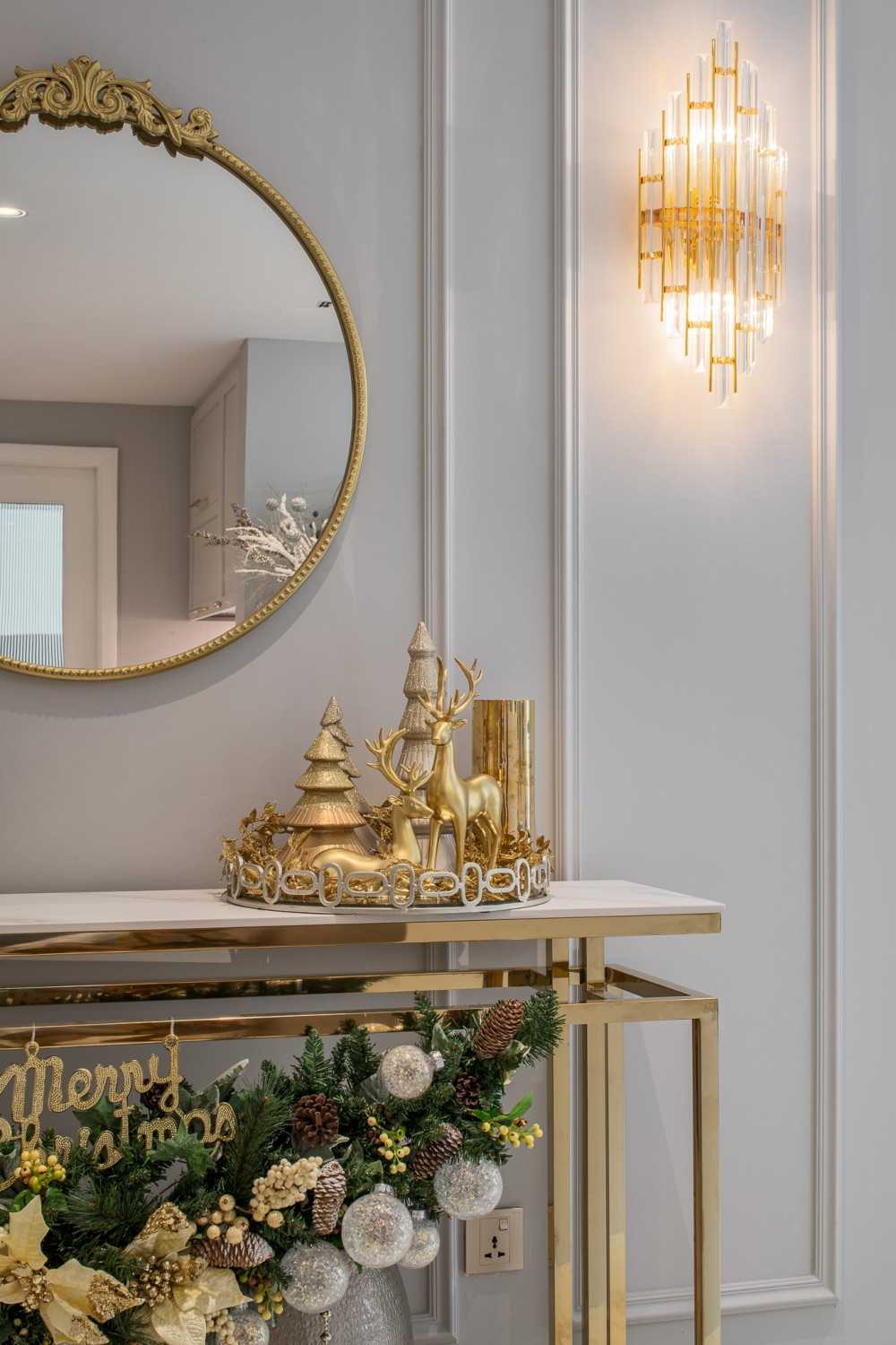 Modern Entryway with Mirror and Bathroom Mirrors
