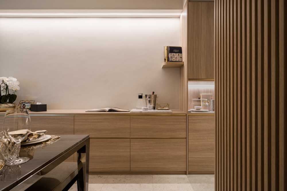 Modern Kitchen with Kitchen Window and Kitchen Island