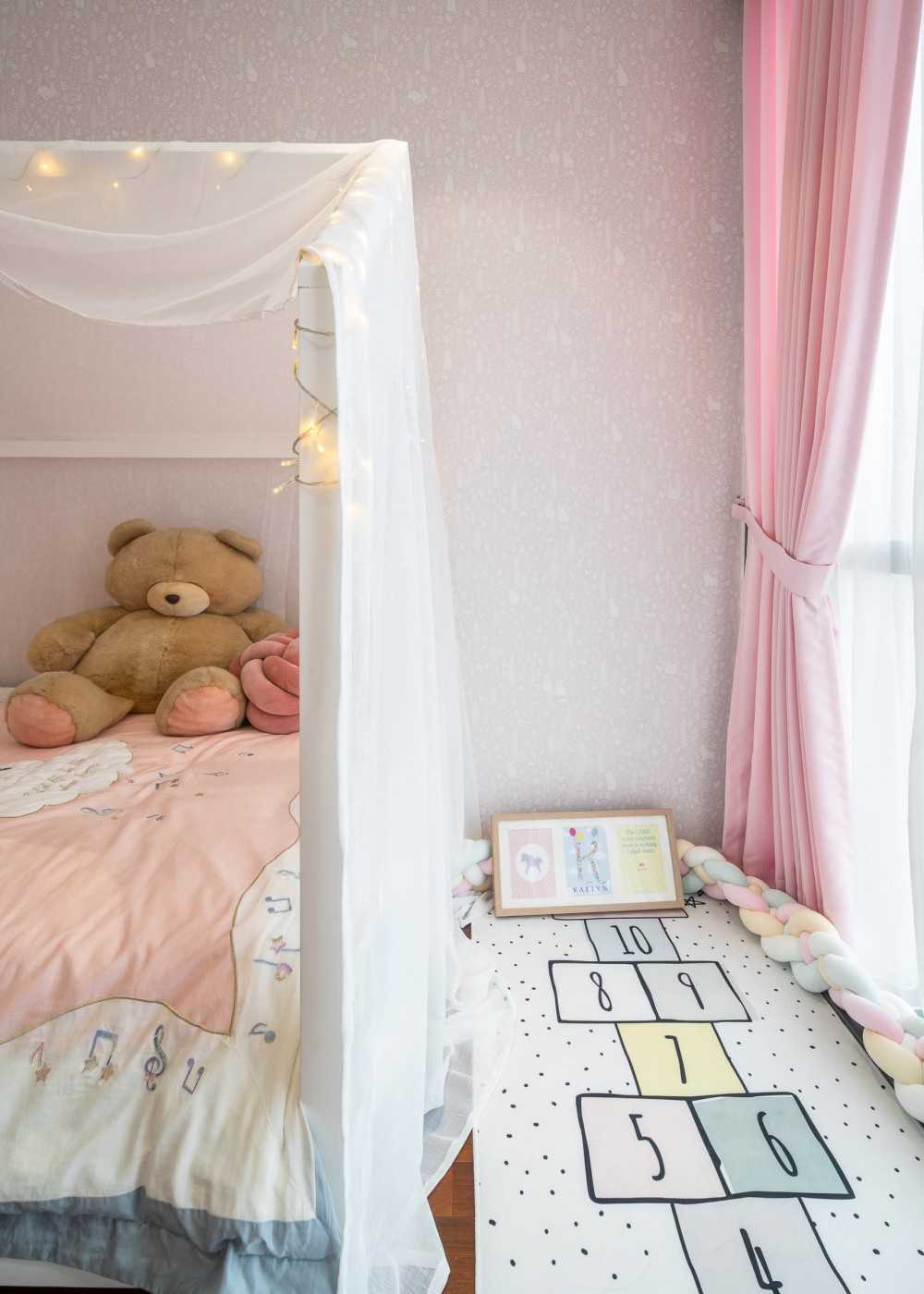Modern Kids Room with Toys and Children's Storage