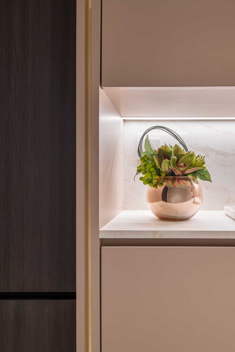 Modern Entryway with Mirror and Shoe Rack