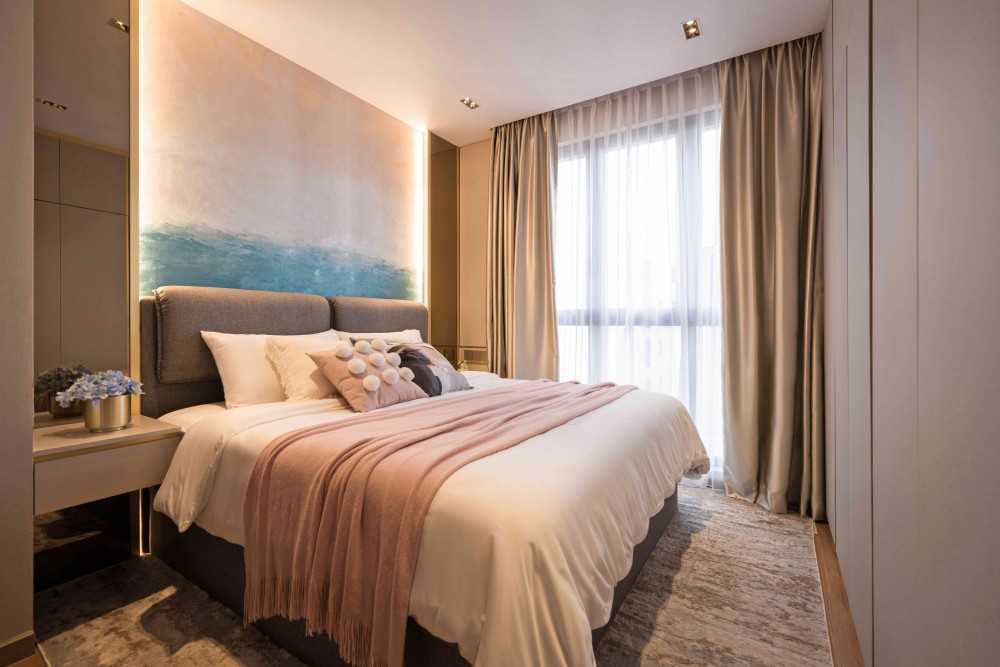 Modern Bedroom with Cove Lighting and Wardrobe