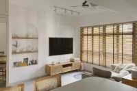 Scandinavian Living Room at 114B Alkaff Crescent