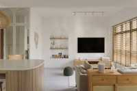 Scandinavian Living Room at 114B Alkaff Crescent