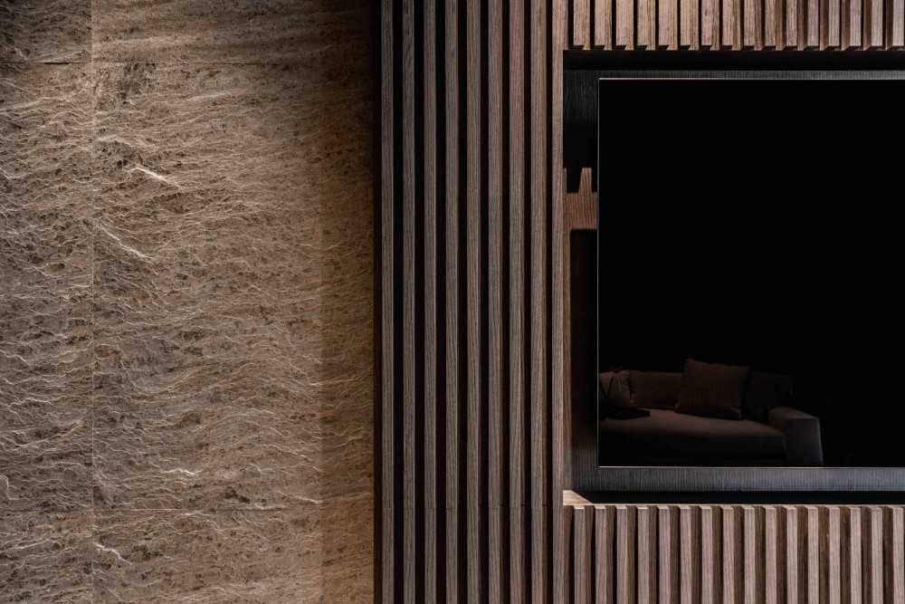 Modern Living Room with TV Console and Feature Wall