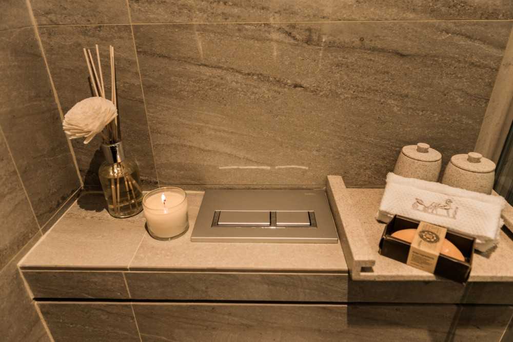 Contemporary Bathroom with Bathroom Storage and Bathroom Accessories