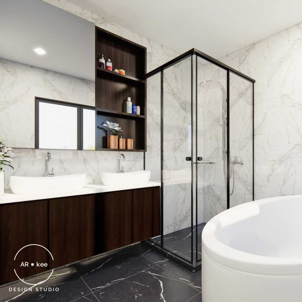 Vintage Bathroom with Countertop and Bathroom Sinks