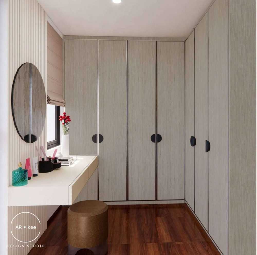 Modern Bedroom with Wardrobe and Sliding Wardrobe