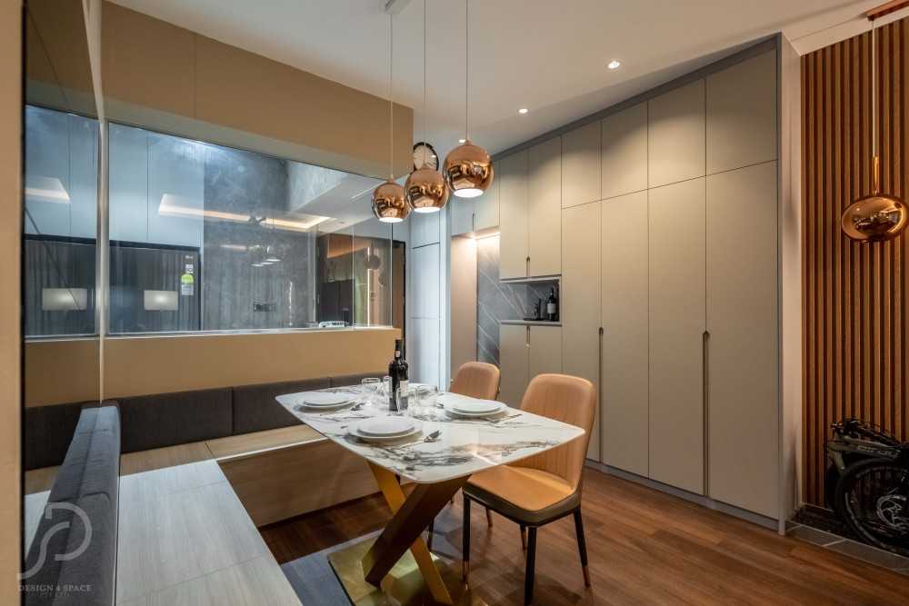 Modern Dining Room with Dining Table and Dining Chairs