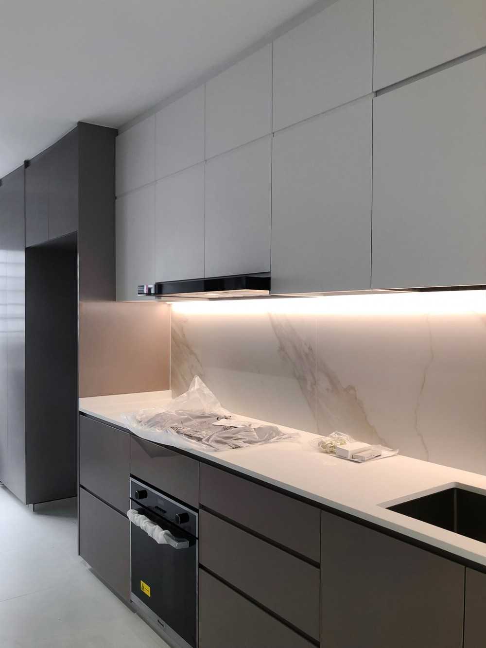 Scandinavian Kitchen with Kitchen Window and Kitchen Accessories