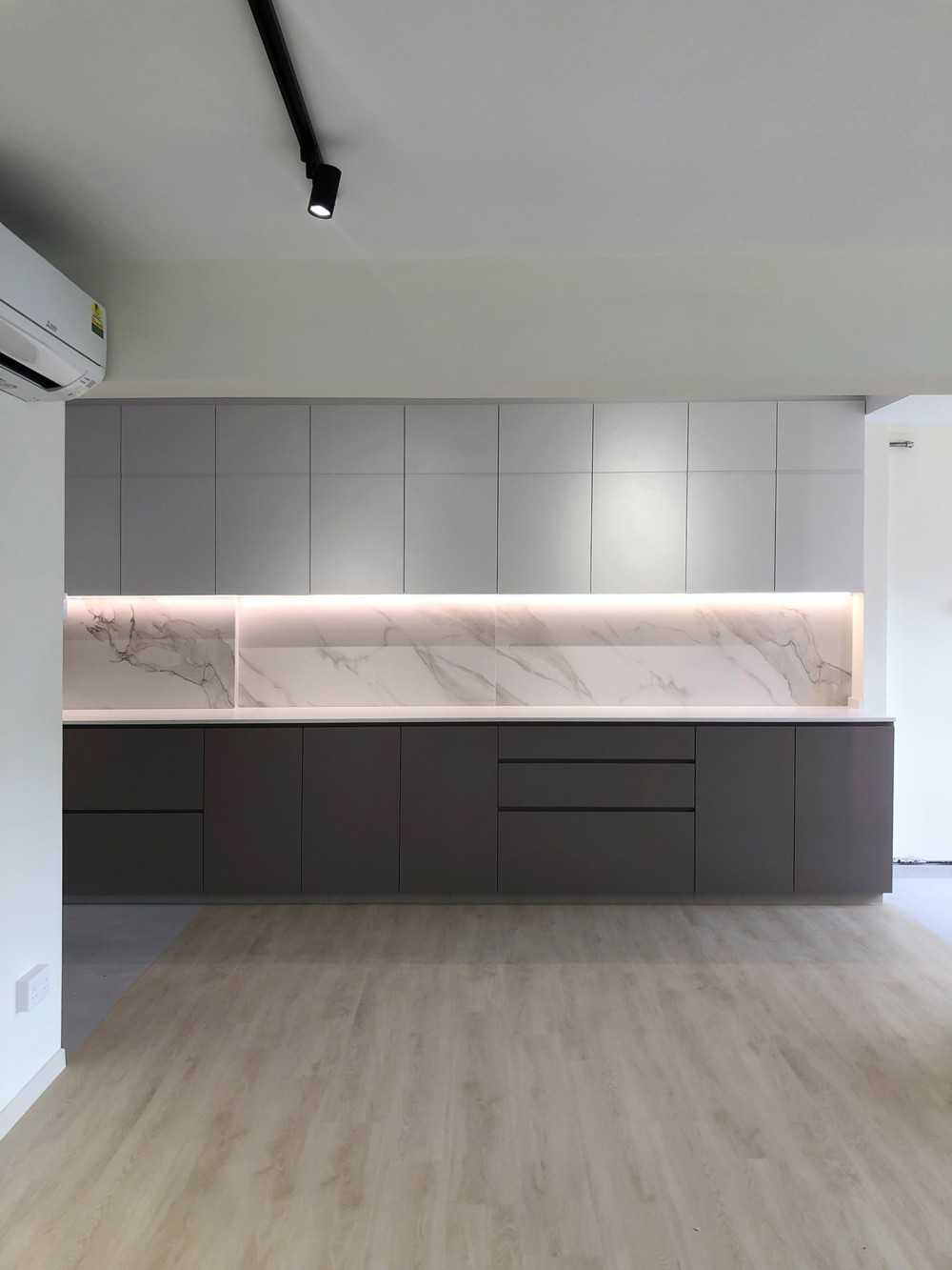 Scandinavian Kitchen with Kitchen Window and Kitchen Accessories