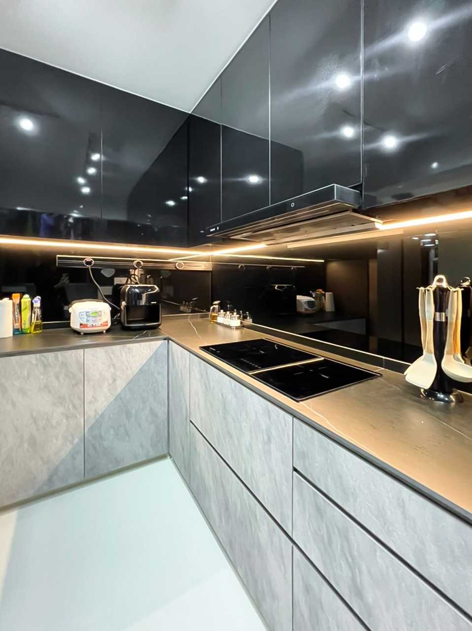 Scandinavian Kitchen with Kitchen Accessories and Kitchen Tap