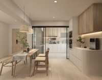 Contemporary Kitchen at Tampines greenvines
