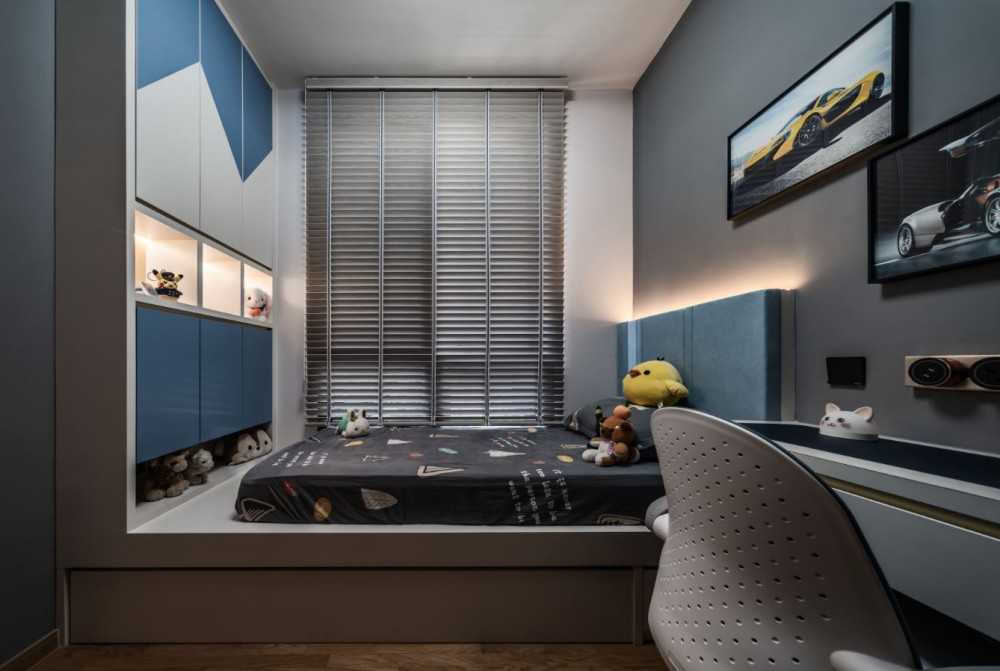 Modern Kids Room with Children's Beds and Children's Accessories