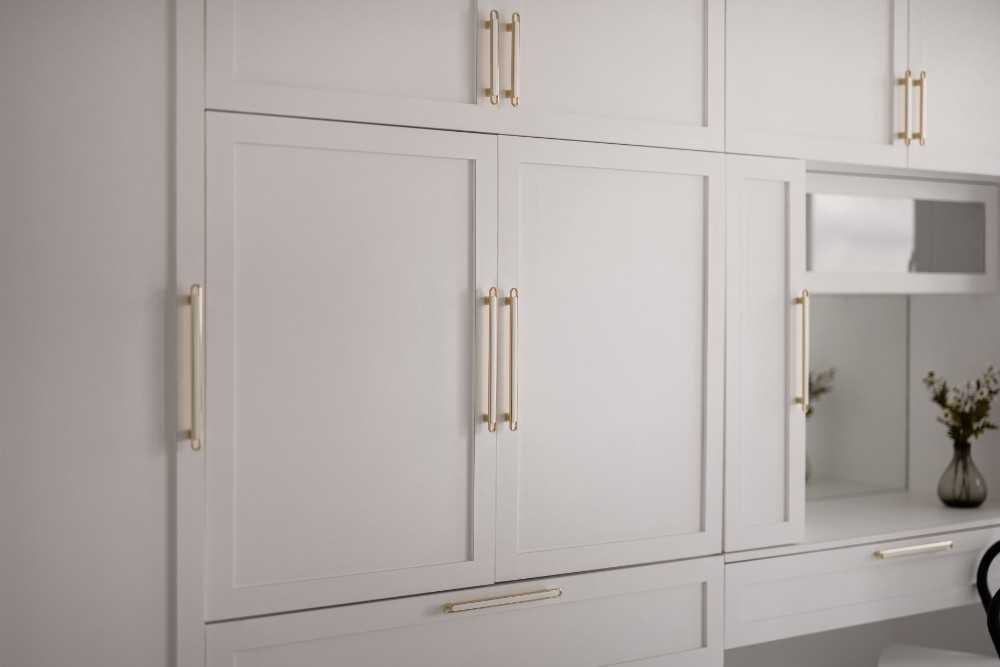 Modern Bedroom with Wardrobe and Bedroom Dresser
