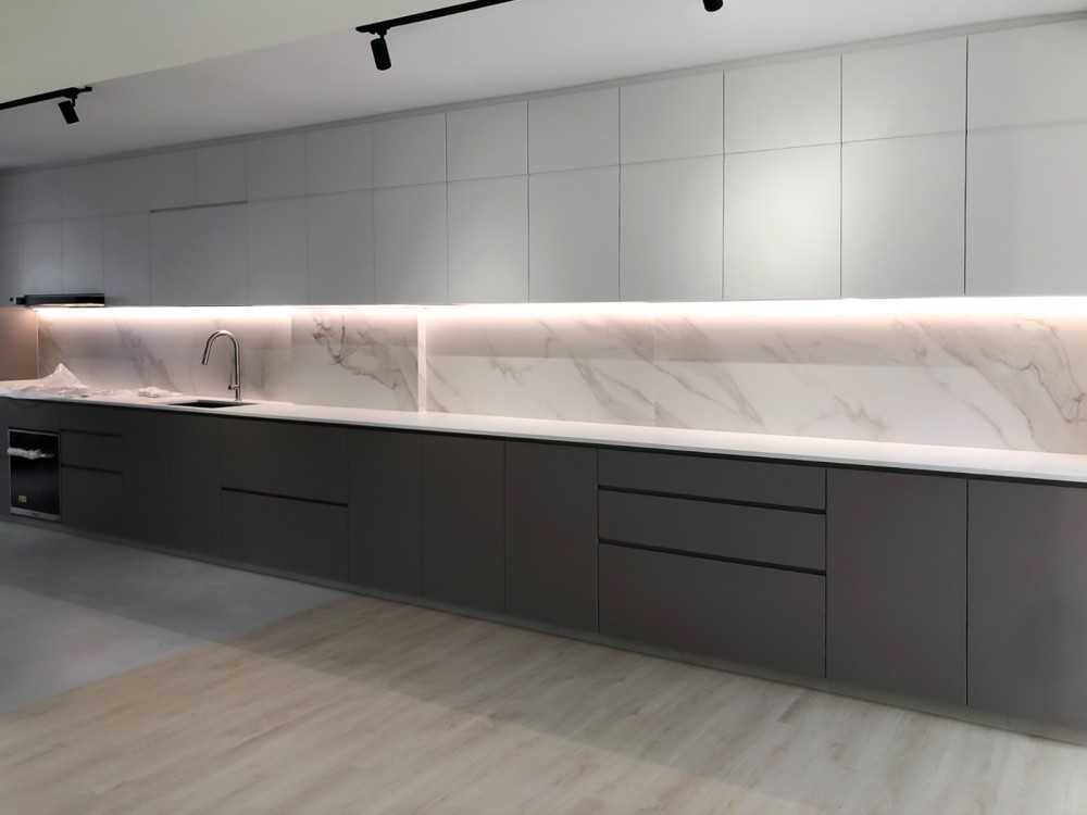 Scandinavian Kitchen with Kitchen Accessories and Kitchen Tap