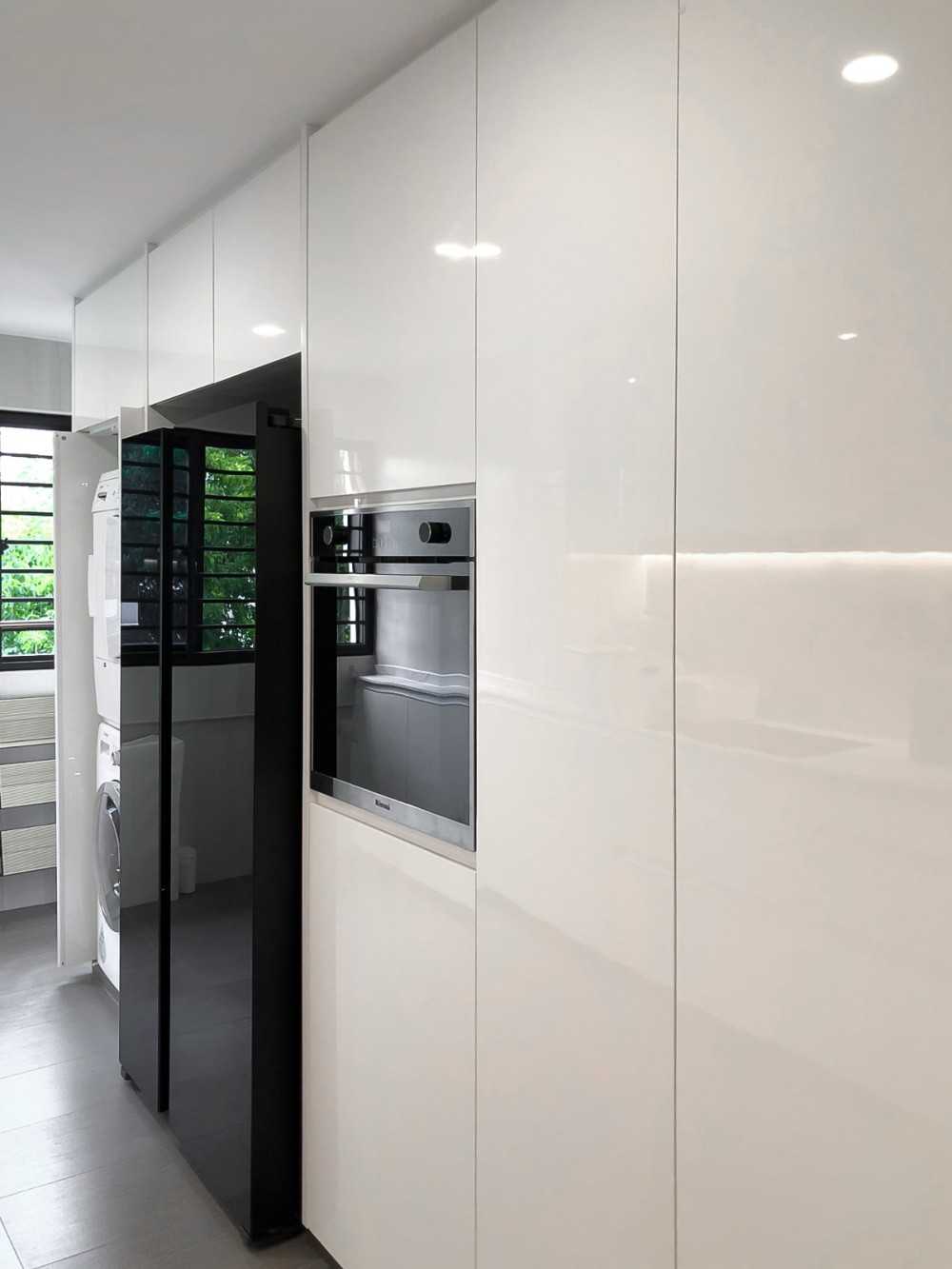 Scandinavian Kitchen at Geylang East by Sky Creation Hometrust