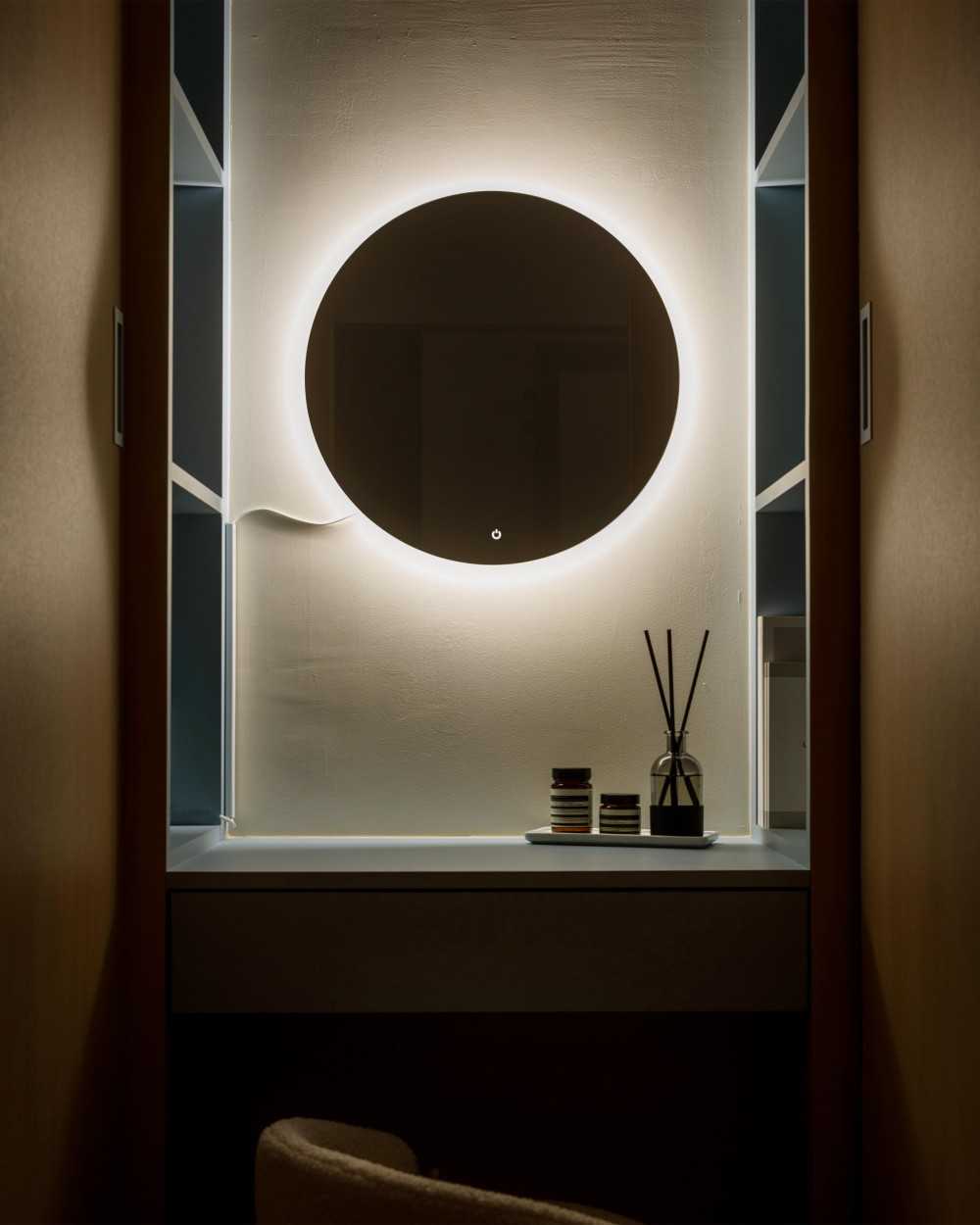 Contemporary Bedroom with Wardrobe and Sliding Wardrobe