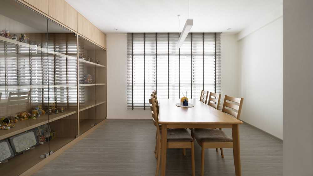 Modern Living Room with Vinyl Flooring and Wood Flooring