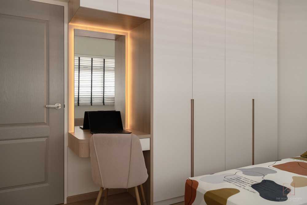 Scandinavian Bedroom with Bedroom Dresser and Sideboard