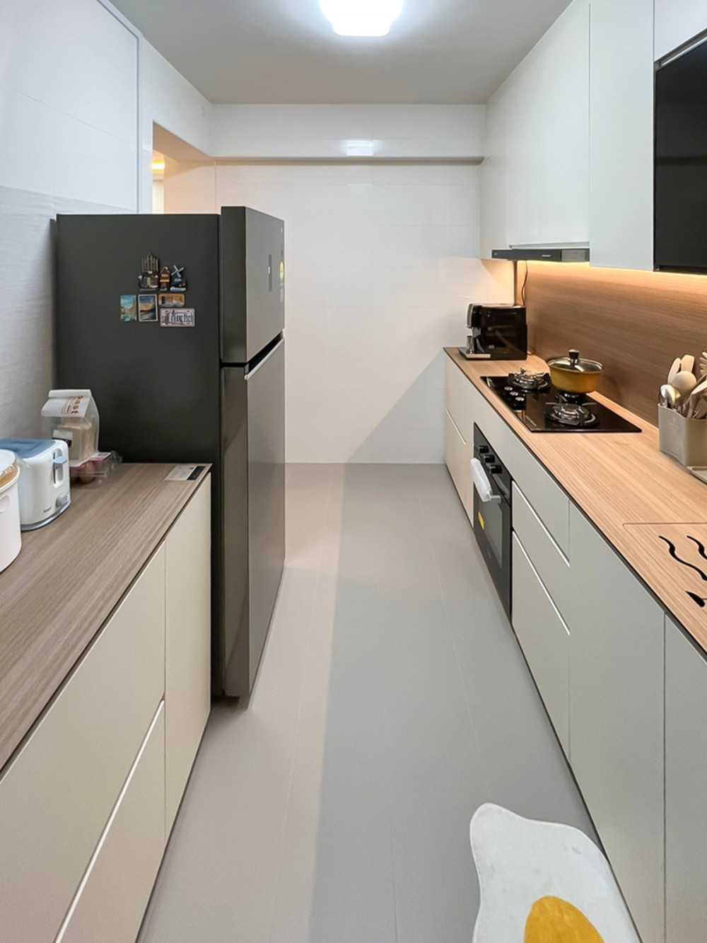 Scandinavian Kitchen with Kitchen Accessories and Kitchen Tap