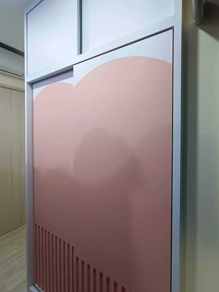 Modern Bedroom with Wardrobe and Sliding Wardrobe