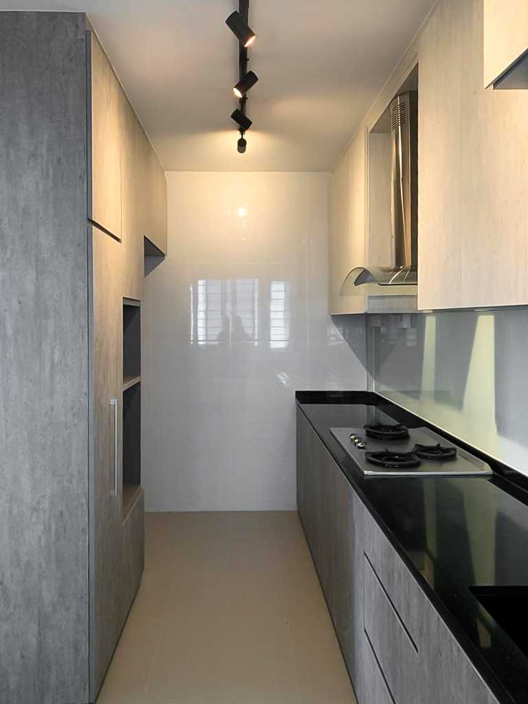 Scandinavian Kitchen with Kitchen Accessories and Kitchen Tap