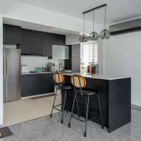 Modern New 4-Room HDB by 9 Creation Pte Ltd