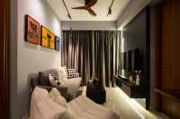 Modern Living Room at Stirling Residence