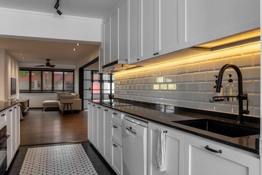 Country Kitchen with Kitchen Accessories and Kitchen Tap