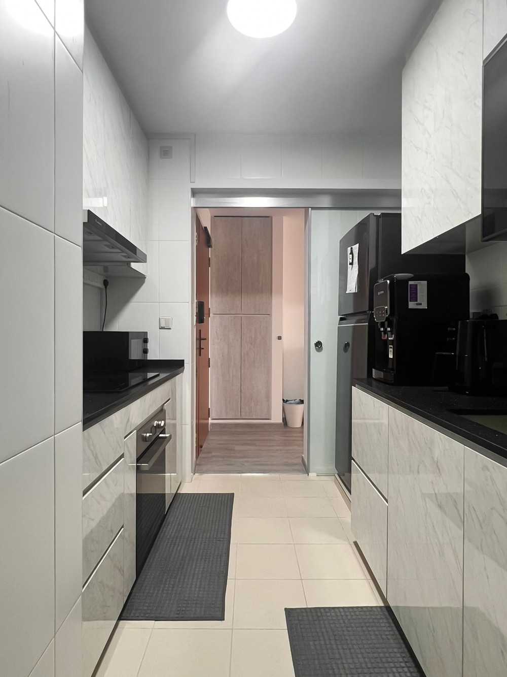 Scandinavian Kitchen with Kitchen Accessories and Kitchen Tap