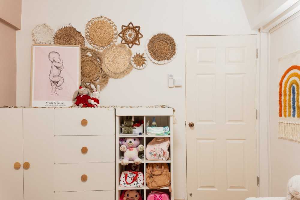 Contemporary Kids Room with Toys and Children's Storage