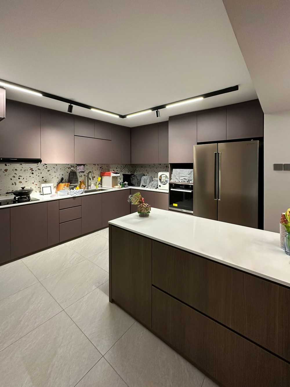 Scandinavian Kitchen with Kitchen Accessories and Kitchen Tap