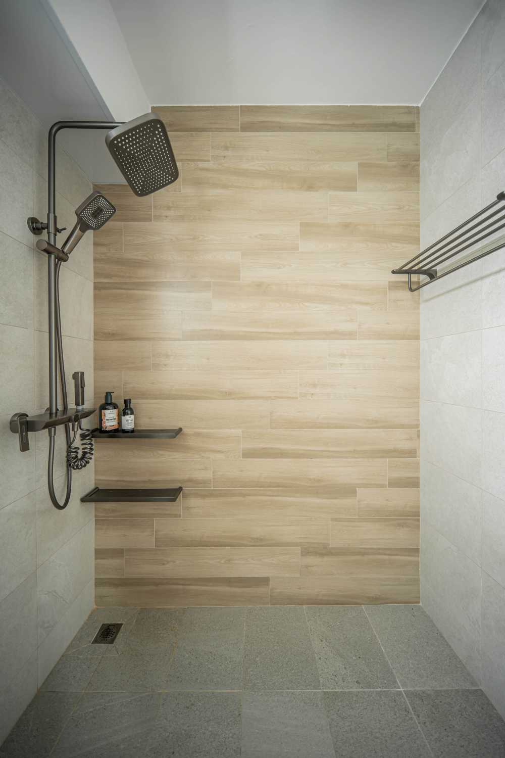 Asian Bathroom with Bathroom Storage and Bathroom Accessories