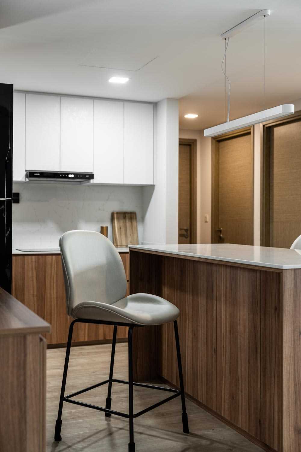 Modern Dining Room with Dining Table and Dining Chairs