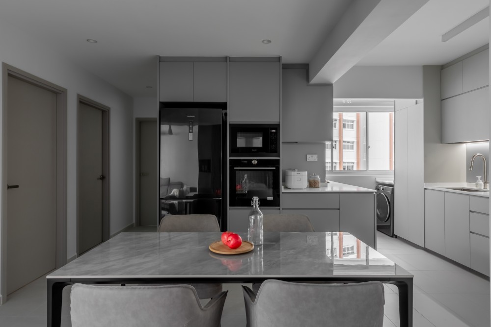 Picture of Minimalist Dining Room at Marsiling Groove by U-Home Interior Design ...