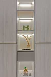 Contemporary Living Room at 147 Dnest