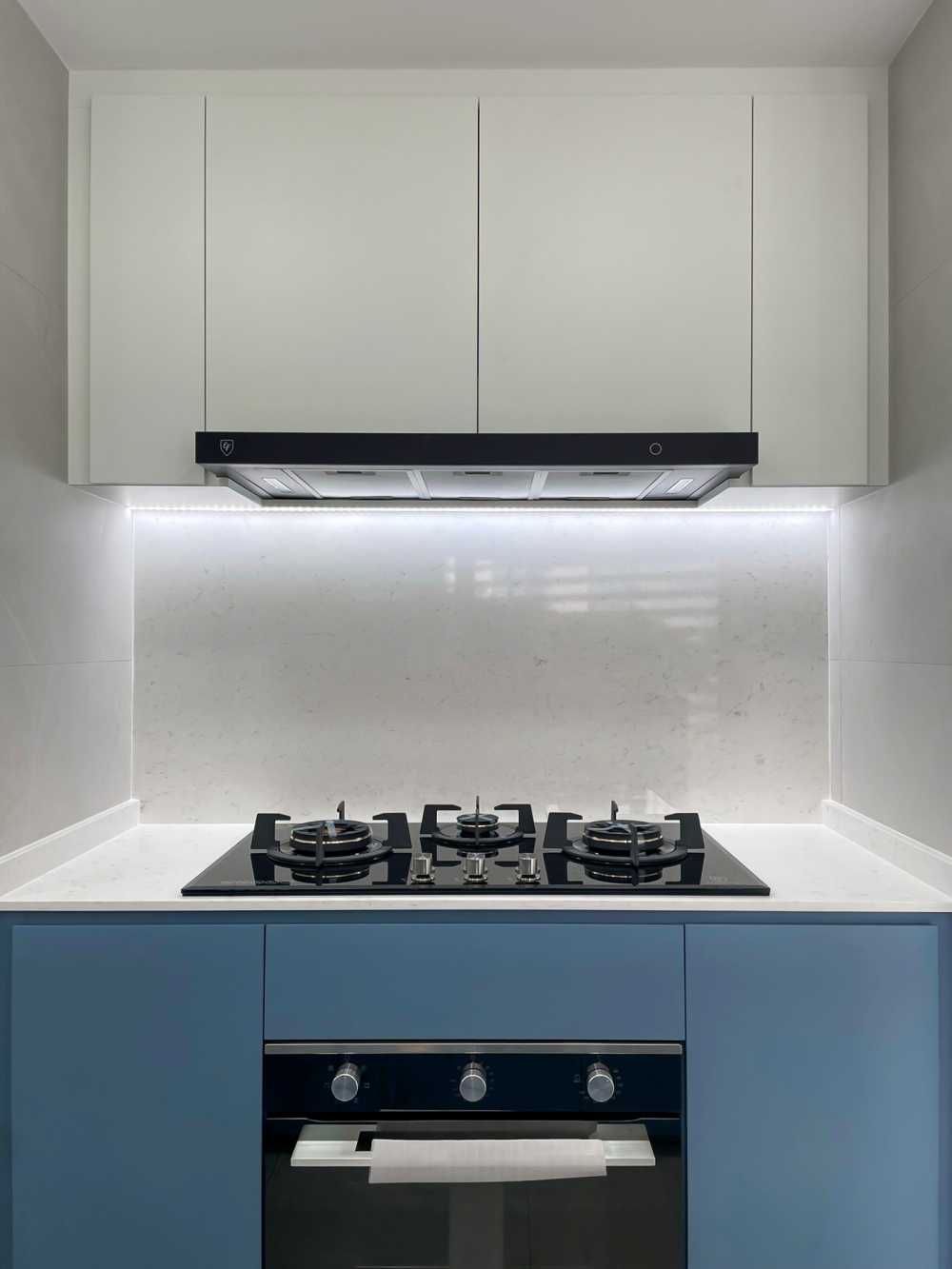 Scandinavian Kitchen with Kitchen Accessories and Kitchen Tap