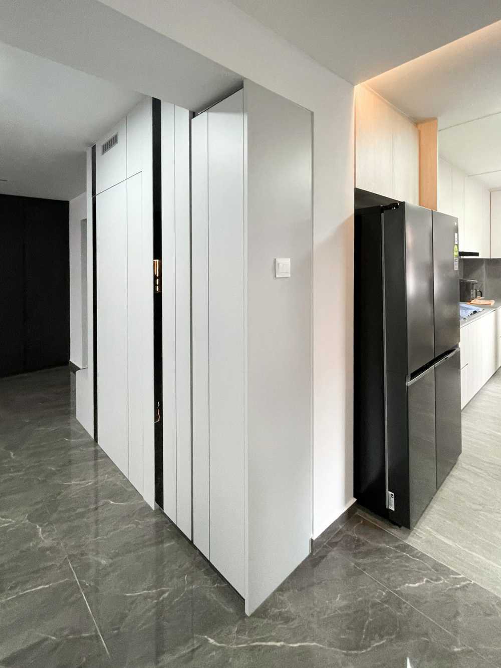 Scandinavian Kitchen with Kitchen Accessories and Kitchen Tap