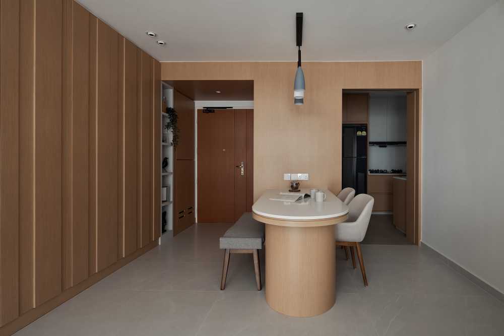 Scandinavian Living Room with Lighting and Lamps