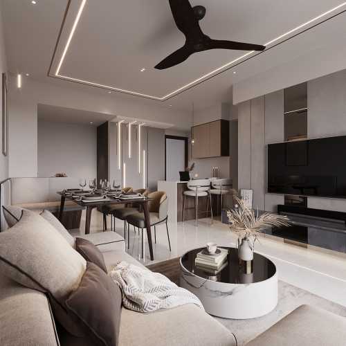 Piermont Grand Condo (Cost 35,000) Renovation by Mr Designer