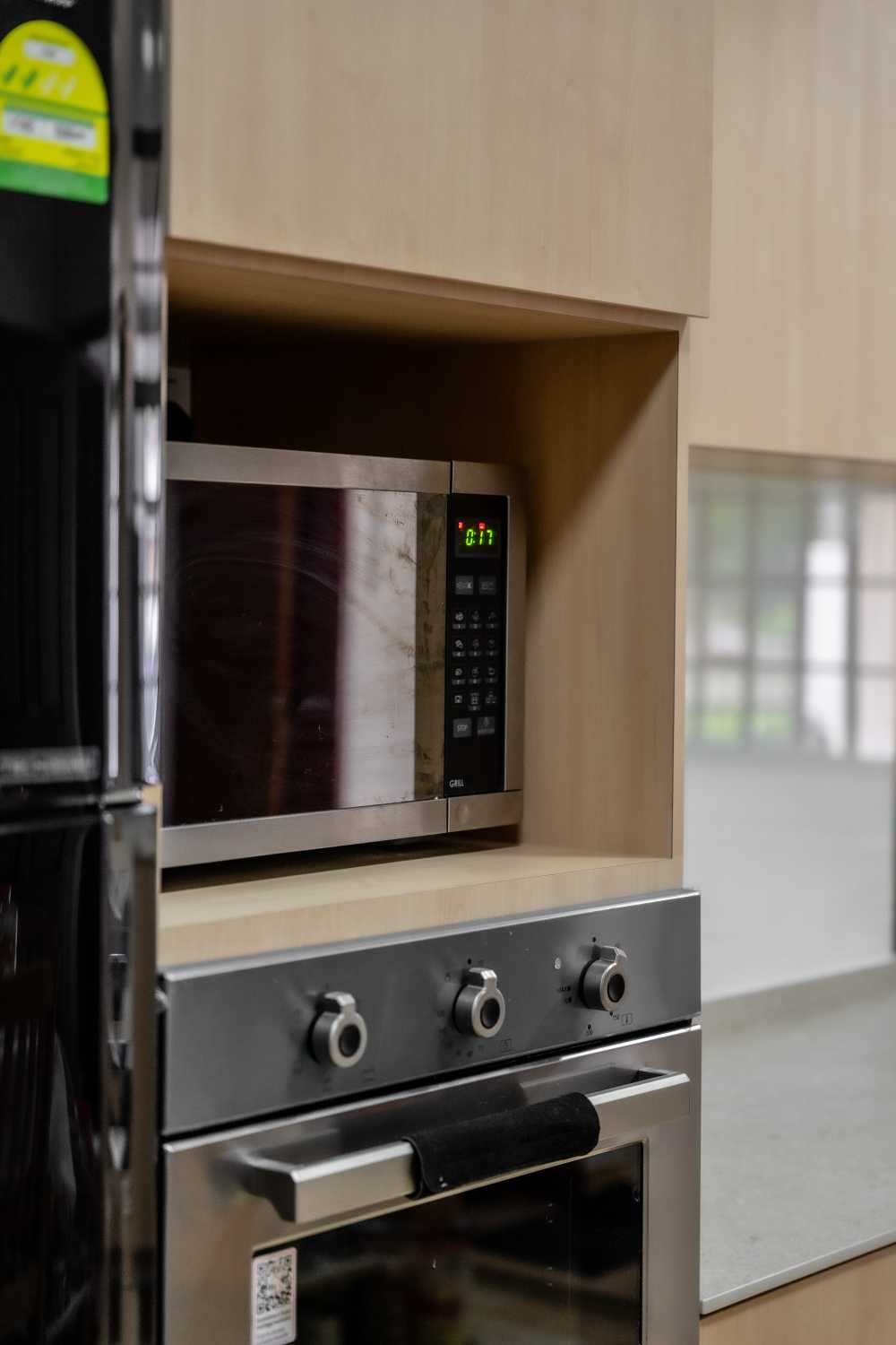 Modern Kitchen with Countertop and Cupboard