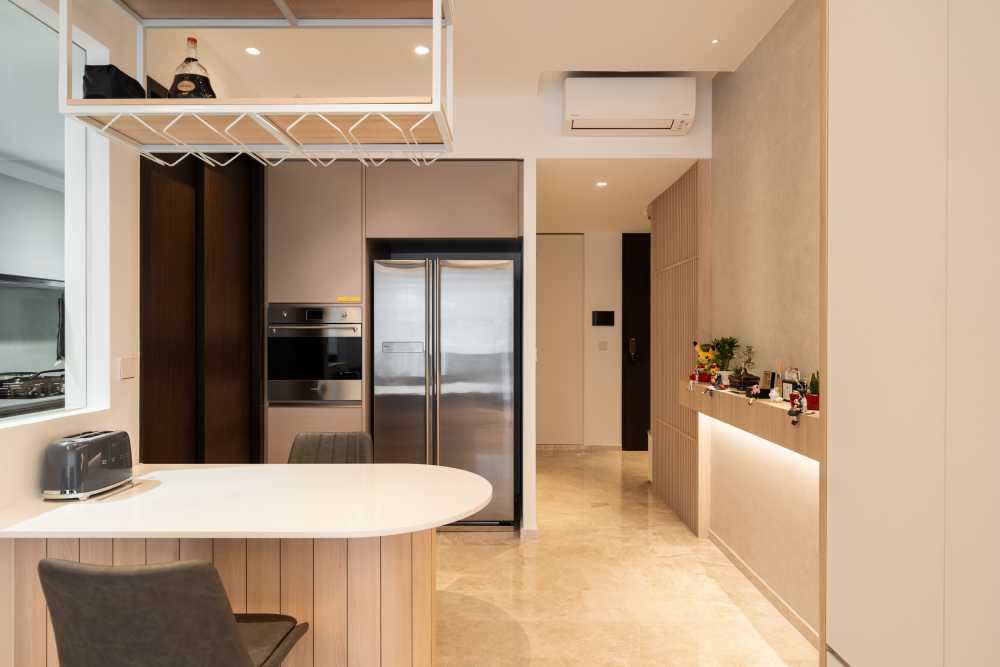Modern Kitchen with Kitchen Island and Open Kitchen