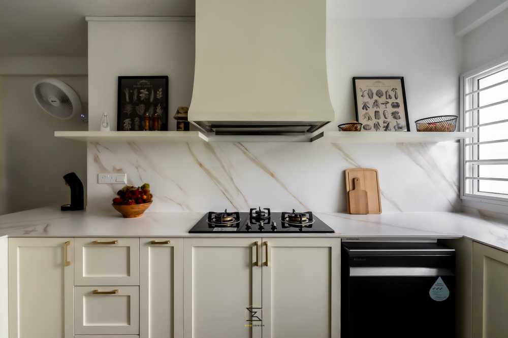 Country Kitchen with Kitchen Window and Kitchen Backsplash