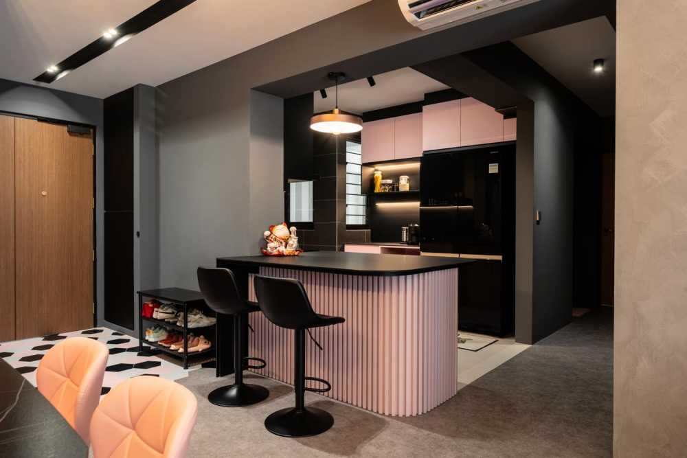 Modern Kitchen with Kitchen Island and Open Kitchen