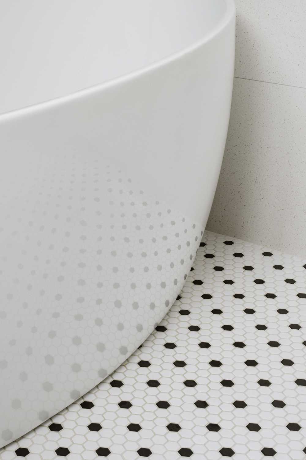 Contemporary Bathroom with Bathtub and Bathroom Accessories