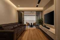 Scandinavian Living Room at Blk 7 Boon Keng Road (City View DBSS)