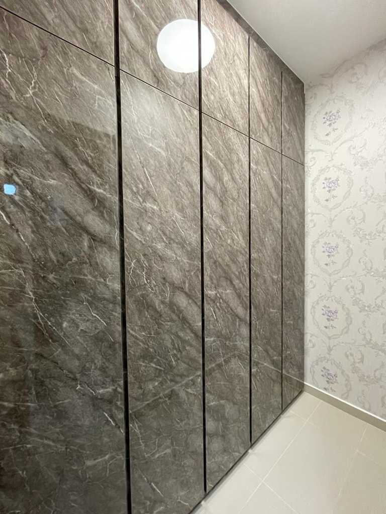 Scandinavian Bedroom with Wardrobe and Sliding Wardrobe