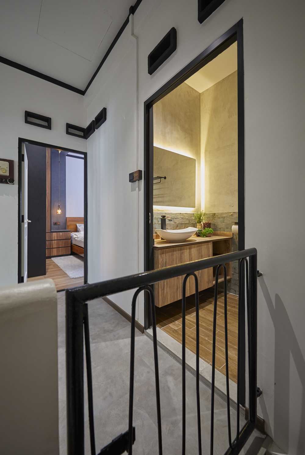 Asian Entryway with Mirror and Console Table