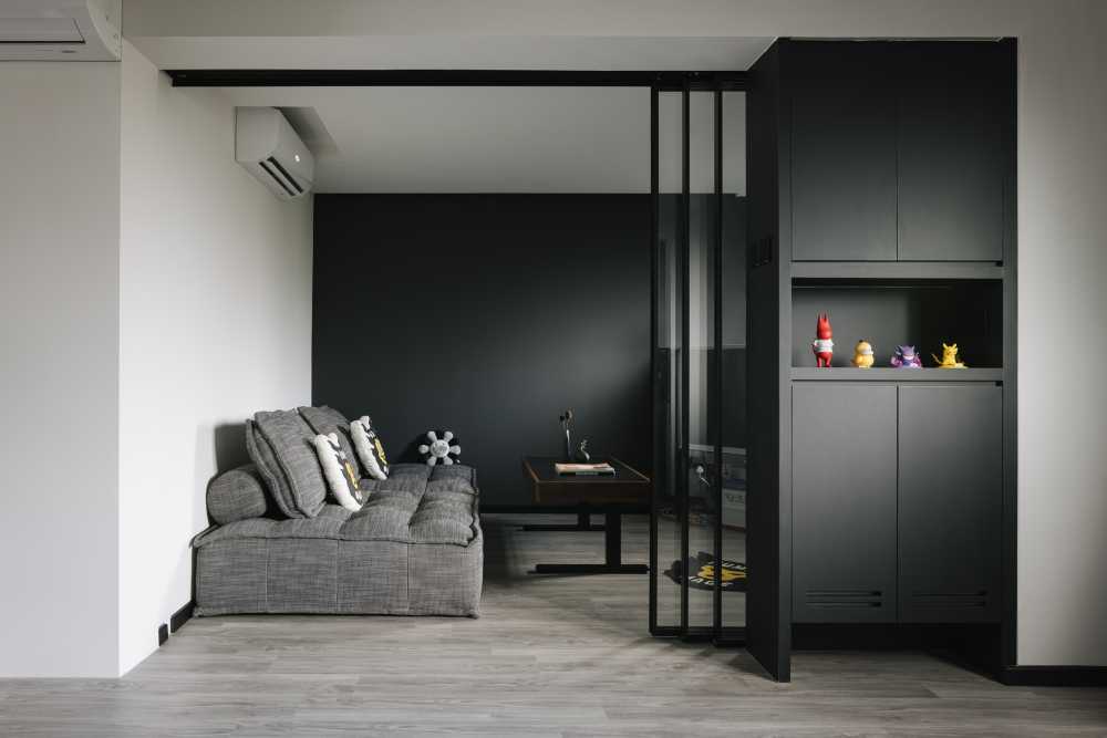 Modern Living Room with Sofa and Coffee Table