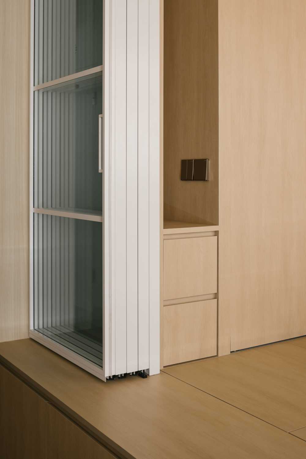 Modern Bedroom with Bedroom Dresser and Storage Cabinets